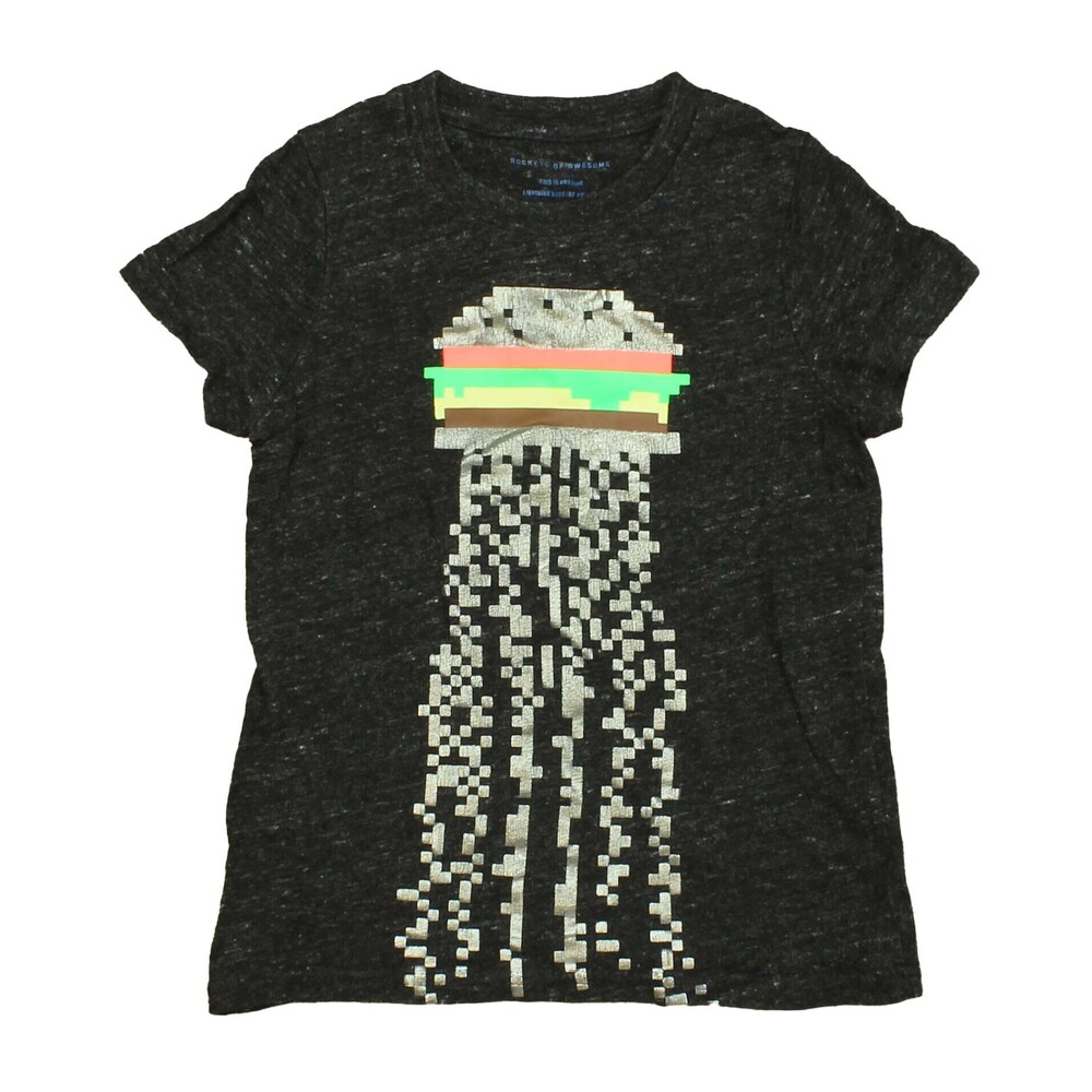 Rockets Of Awesome Boys Grey | Silver | Multi T-Shirt size: 4-5T